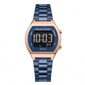 Alexandre Christie AC 9384 Rosegold Blue LHBURBU